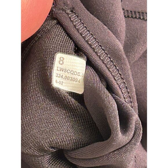 NEW lululemon Wunder Train High-Rise Tight 25" Black Size 8 NWT - Picture 5 of 11